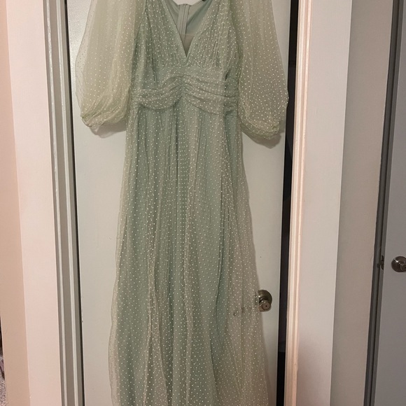 Mint Green Tea Party Dress - Picture 6 of 6